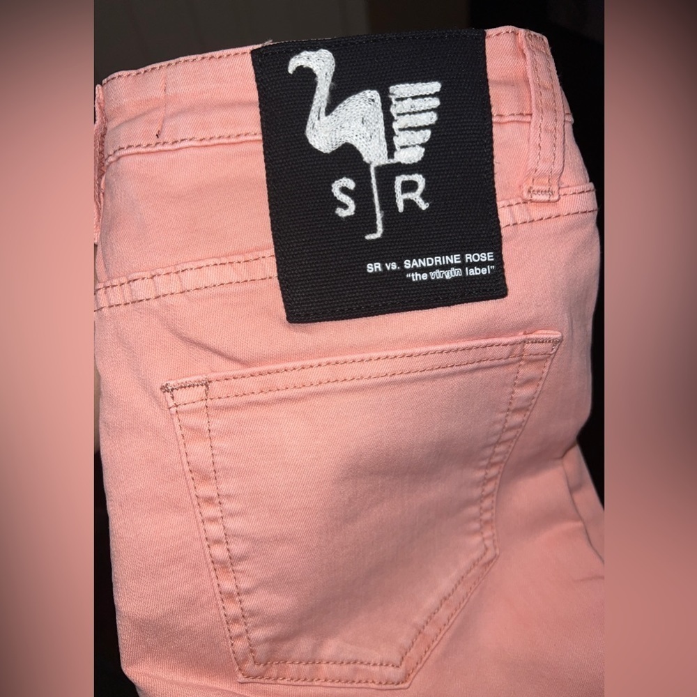 🌸 NWT! Sandrine Rose X Free People Super Flare Jeans - Picture 6 of 11